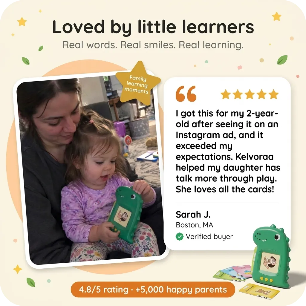 Trade Screen Time for Real Words & Active Learning